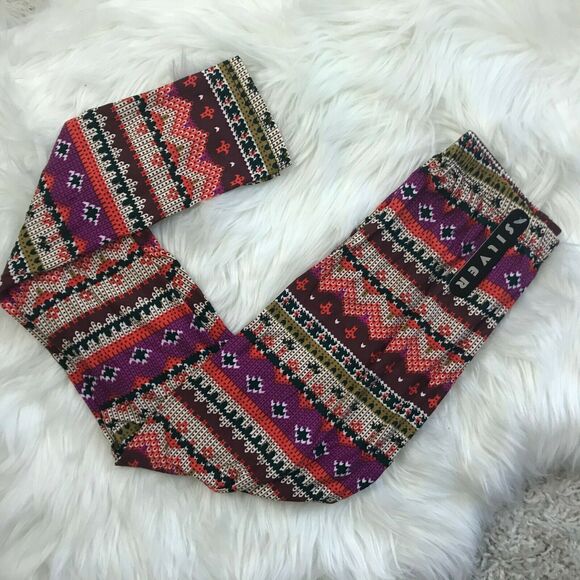 Leggings Womens One Size Multi Color Plentiful Harvest - Picture 1 of 4